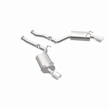 Load image into Gallery viewer, MagnaFlow Axle-Back Stainless Dual Split 4in Polished Tips 10-15 Chevrolet Camaro Convert. 3.6L V6 - 15354