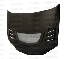 Load image into Gallery viewer, Seibon 03-07 Mitsubishi Evo 8 &amp; 9 CW Carbon Fiber Hood - HD0305MITEVO8-CW