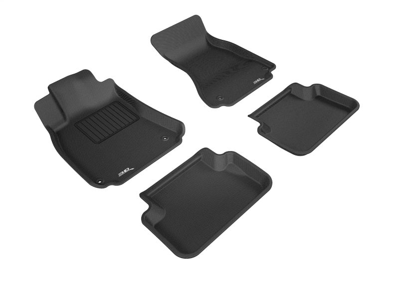 3D MAXpider 09-16 Audi A4/S4 (B8) Kagu Black Full Set - L1AD02701509