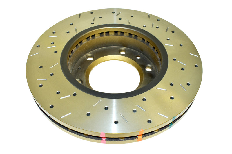 DBA 2010+ Ford Ranger 4000 XS Cross-Drilled & Slotted Series Front Rotor - DBA42132XS