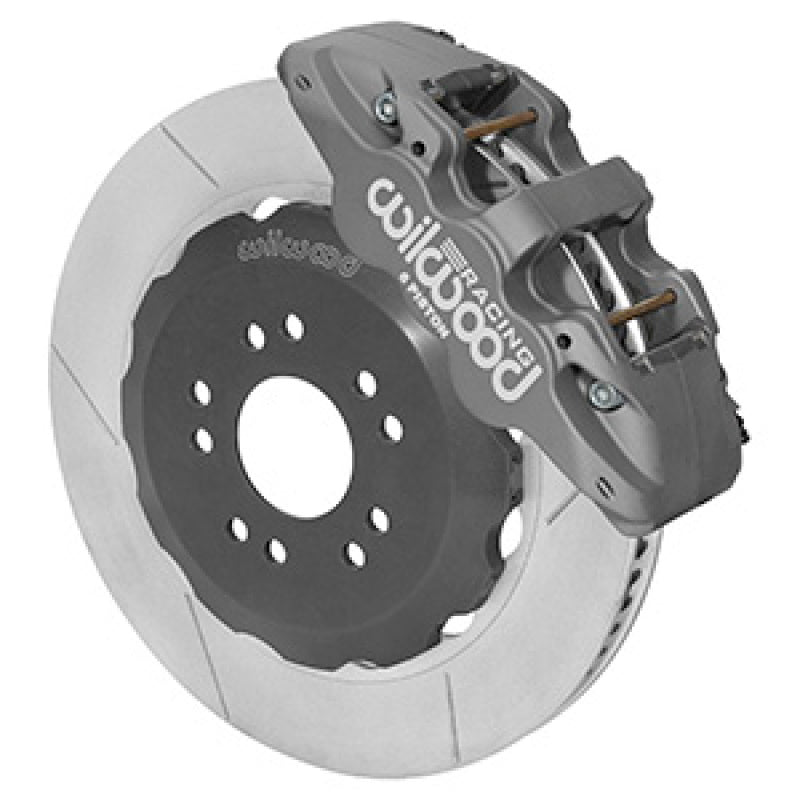 Wilwood AERO6 Front Brake Kit 14.00 Road Race 05-14 Ford Mustang w/Lines - 140-13882