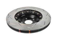 Load image into Gallery viewer, DBA 17-23 Tesla Model 3 (w/355mm Front Rotor) Front 5000 Series 2-Piece Slotted Rotor w/Black Hat - DBA53942BLKS