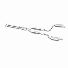 Load image into Gallery viewer, MagnaFlow 11-12 Dodge Charger SRT-8 Hemi Dual Split Rear Exit Stainless Cat-Back Performance Exhaust - 15494