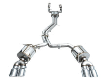 Load image into Gallery viewer, AWE Tuning 19-23 Audi C8 S6/S7 2.9T V6 AWD Touring Edition Exhaust - Chrome Silver Tips - 3015-42103