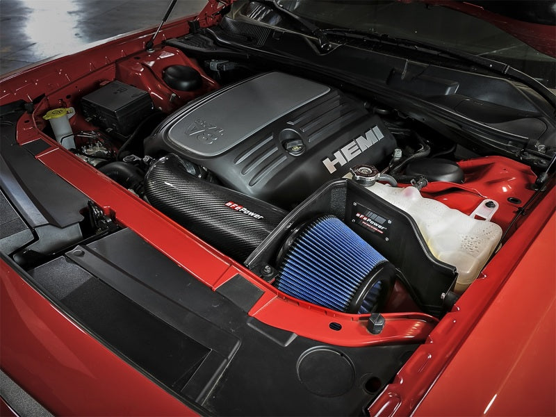 aFe MagnumFORCE Intakes Stage-2 P5R Carbon Fiber AIS 11-17 Dodge Challenger/Charger V8-5.7L Hemi - 54-12162-C