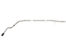 Load image into Gallery viewer, aFe Large Bore-HD 3in 409SS DPF-Back 20-21 GM Trucks L6-3.0L (td) LM2 - Black Tip - 49-44128-B