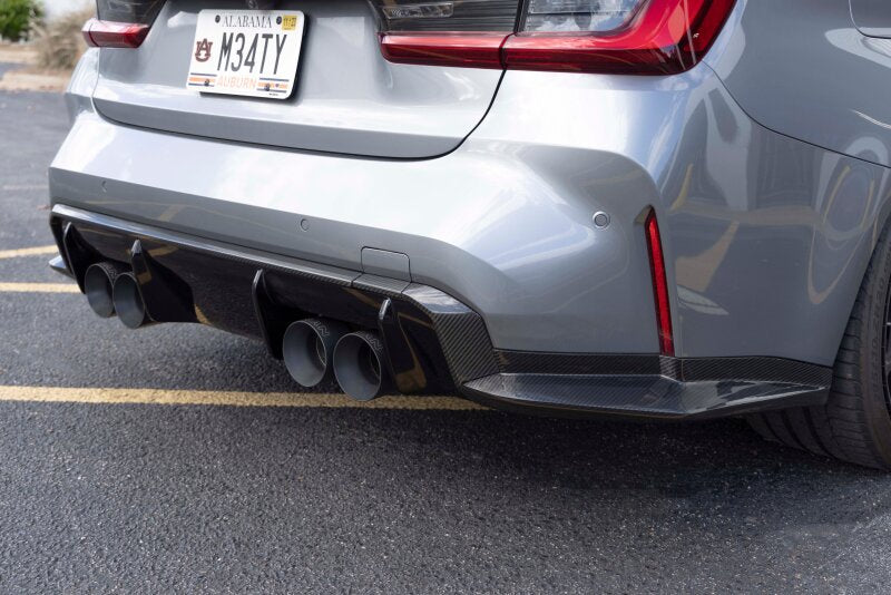 Dinan 21-27 BMW M3/M4 (G80/G82/G83) Carbon Fiber Rear Diffuser Surround - D980-0049