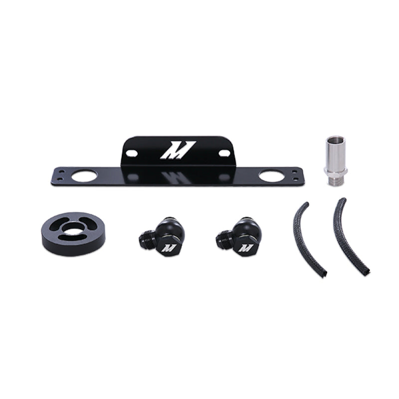 Mishimoto 10-15 Chevrolet Camaro SS Oil Cooler Kit (Non-Thermostatic) - Black - MMOC-CSS-10BK