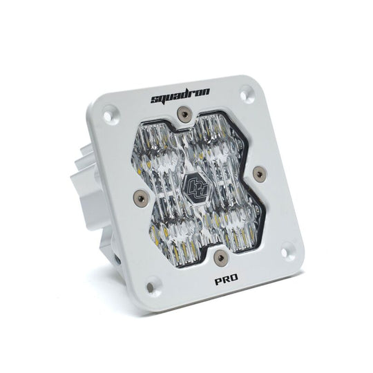 Baja Designs Squadron 2.0 Pro LED Wide Cornering (Flush Mount) - White Housing - 491005WT2