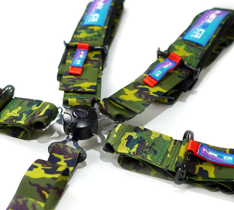 NRG 5PT 3in. Seat Belt Harness / Cam Lock - Pink - SBH-B6PCPK