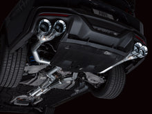 Load image into Gallery viewer, AWE 2024 Ford Mustang Dark Horse S650 RWD Track Edition Cat-Back Exhaust w/ Quad Chrome Silver Tips - 3020-42375