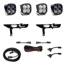 Load image into Gallery viewer, Baja Designs 2021+ Ford F150 Fog Pocket Kit SAE Clear Squadron Pro DC - 447699