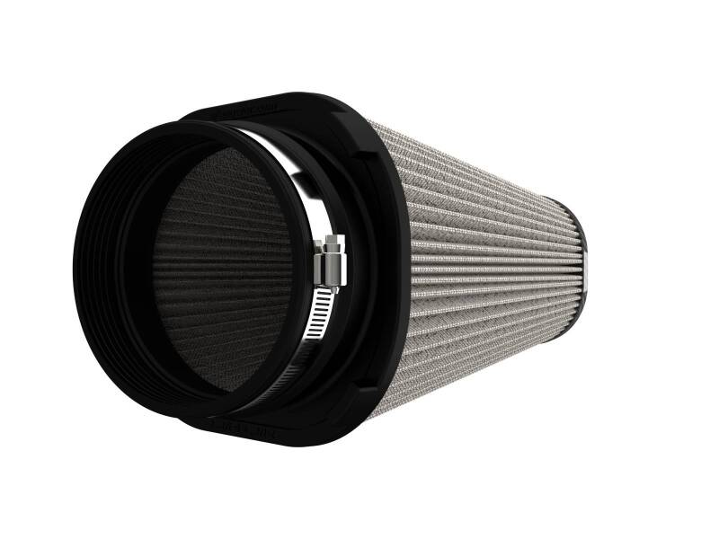 aFe Track Series Intake Pro DRY S Air Filter (7-1/2 x5-1/2)IN F x(9-1/4 x7-1/4)IN B x(6 x4)IN T x9IN - 27-90204D
