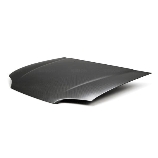 Seibon 1992-1995 Honda Civic Coupe OEM-Style Dry Carbon Fiber Hood - HD9295HDCV2D-OE-DRY