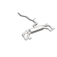 Load image into Gallery viewer, MagnaFlow Sys C/B 2015-2017 Volkswagen Golf R 3in Polished SS Quad Tip Split Rear Exit - 19165
