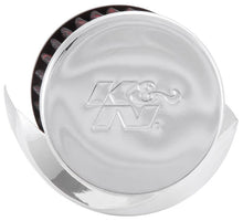Load image into Gallery viewer, K&amp;N 1.375in Flange ID x 3in OD x 2.5in Height Clamp On Crankcase Vent Filter - 62-1513