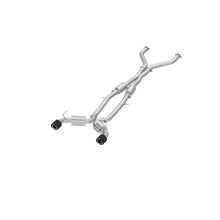 Load image into Gallery viewer, MBRP 23-24 Nissan Z 3.0L Armor Pro T304 Stainless Steel 3in Cat-Back Dual Rear Exit w/ 5in OD CF Tip - S44083CF