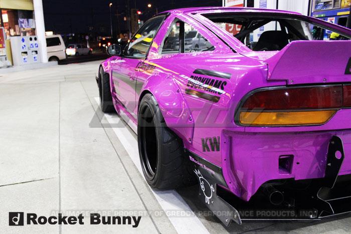 GReddy 89-93 Nissan 240SX Full Rocket Bunny 180/240SX Wide Body Aero Kit w/ Wing - 17020380