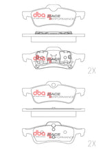 Load image into Gallery viewer, DBA 02-14 Mini Cooper RP Performance Rear Brake Pads - DB1501RP