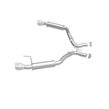 Load image into Gallery viewer, MagnaFlow Axle Back, SS, 2.5in, Competition, Dual Split Polish 4.5in Tip 2015 Ford Mustang Ecoboost - 19179