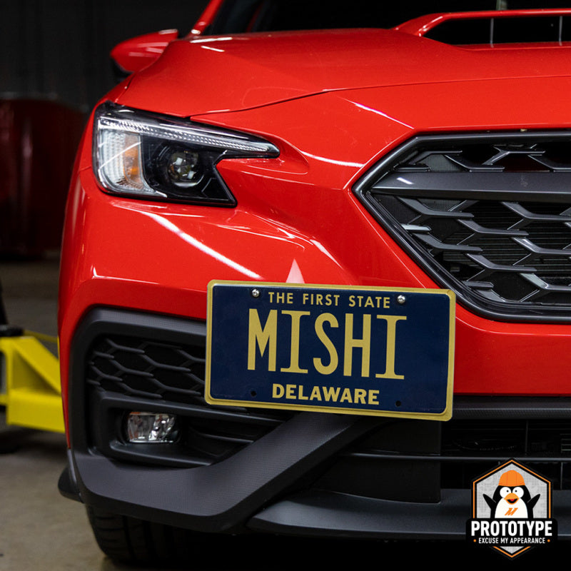 Mishimoto 2022+ Subaru WRX License Plate Relocation Kit - MMLP-WRX-22