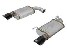 Load image into Gallery viewer, aFe MACHForce XP 2.5in 409 Stainless Axle Back Exhaust w/ Black Tips 15-17 Ford Mustang I4-2.3L (t) - 49-43085-B
