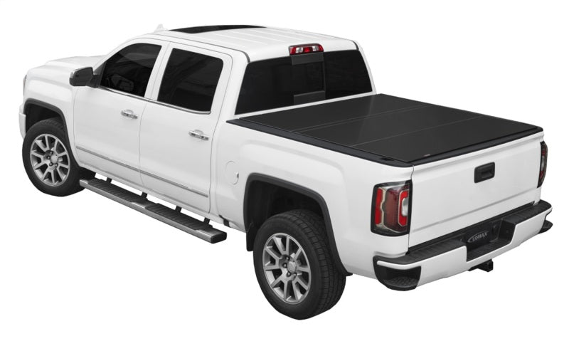 Access LOMAX Tri-Fold Cover 2020+ Chev/GMC Full Size 2500 3500 6ft 8in Standard Bed - Matte Black - B1020099