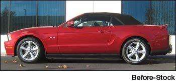 Eibach Sportline Kit for 11 Ford Mustang Convertible 3.7L-V6/5.OL-V8 - 4.12535