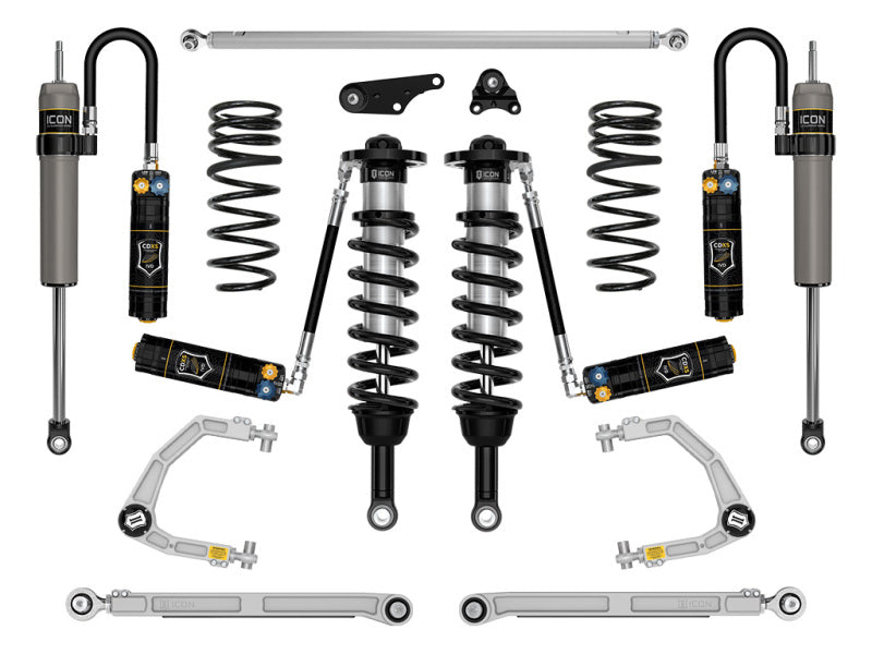 ICON 24 Land Cruiser 250 Series 1.25-3in Lift Stage 8 Suspension System Cdxs Billet - K53368D