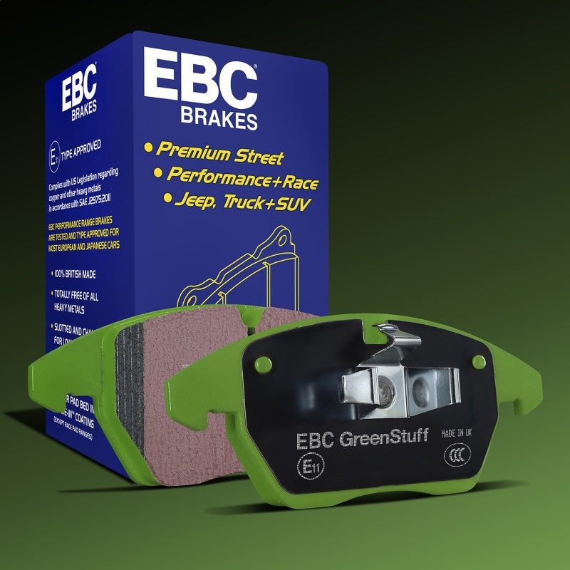 EBC 2016+ Lincoln Continental (10th Gen) 2.7L Twin Turbo Greenstuff Front Brake Pads - DP23072