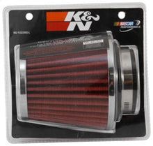 Load image into Gallery viewer, K&amp;N Universal Chrome Filter 2 3/4in FLG / 4 1/2in Bottom / 4 1/2in Height - RG-1003RD-L