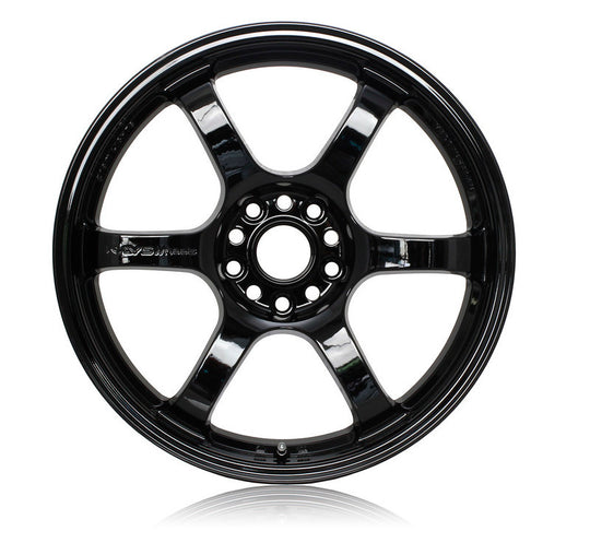 Gram Lights 57DR 17x9.0 +38 5x100 Glossy Black Wheel - WGIQ38DGX