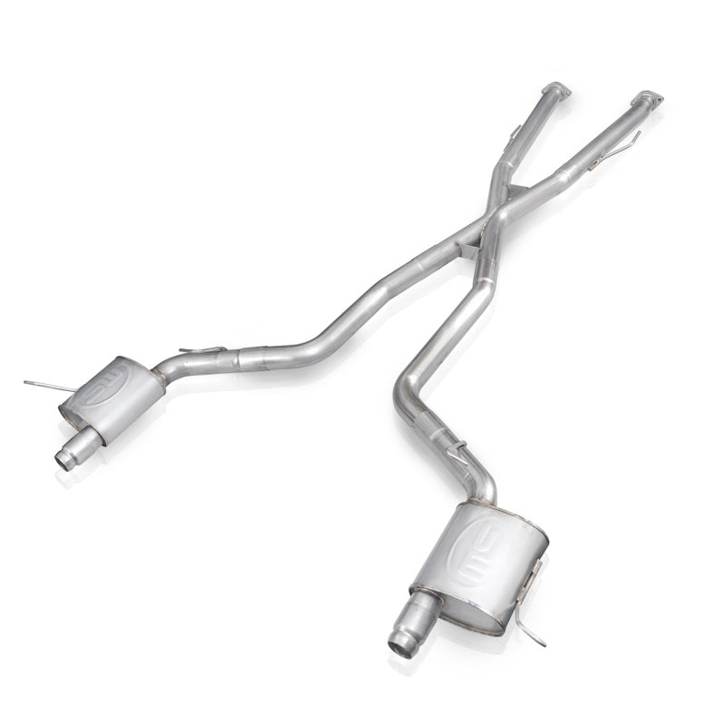 Stainless Works 11-20 Jeep Grand Cherokee 5.7L 3in Redline Catback Exhaust w/X-Pipe (Uses OEM Tips) - JPGC57CBR