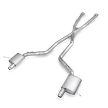 Load image into Gallery viewer, Stainless Works 11-20 Jeep Grand Cherokee 5.7L 3in Redline Catback Exhaust w/X-Pipe (Uses OEM Tips) - JPGC57CBR