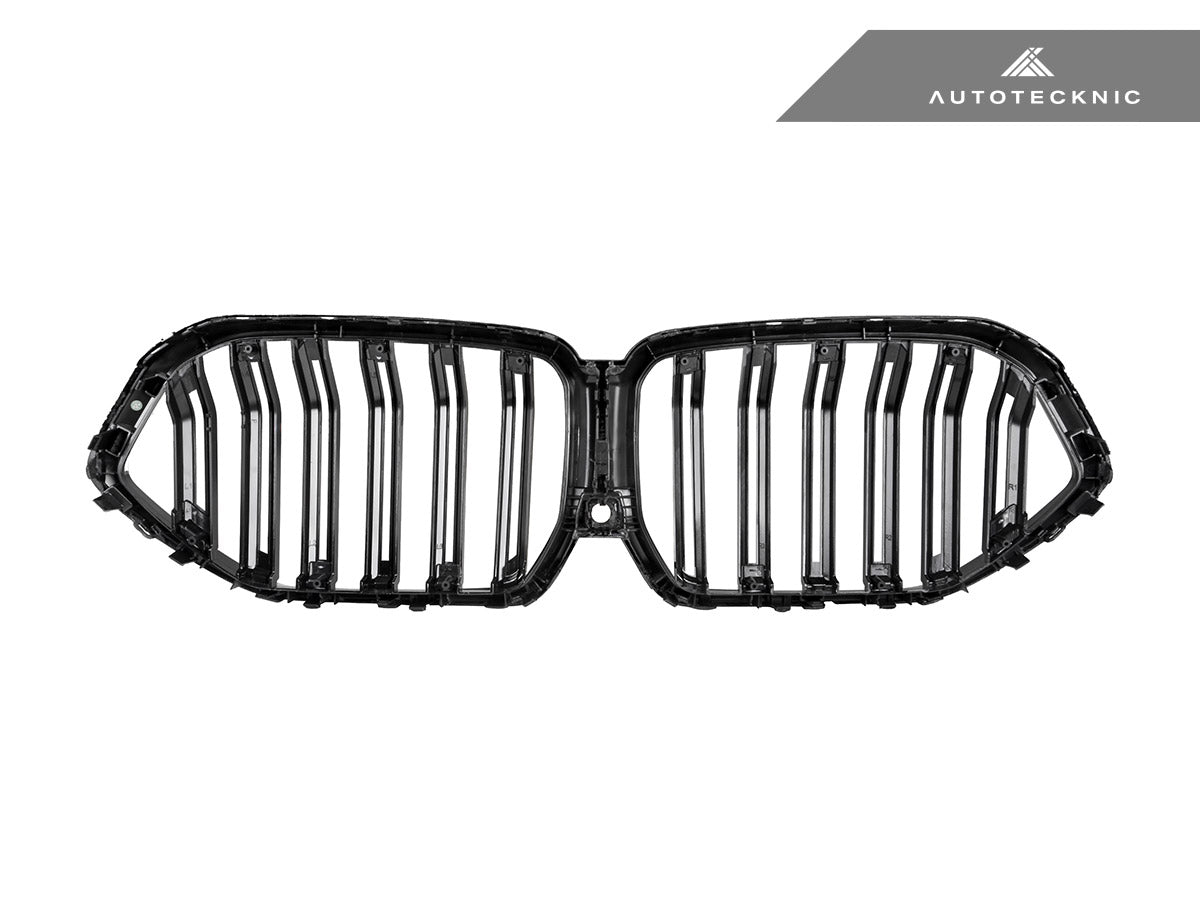 AutoTecknic Dual-Slat Carbon Fiber Front Grille - BMW G06 X6 LCI