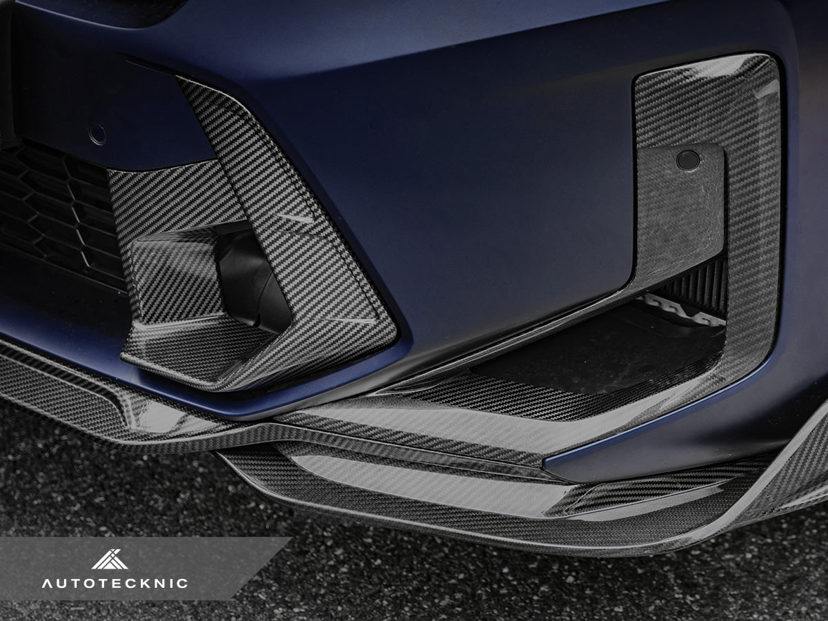 AutoTecknic Dry Carbon Front Bumper Air Vent Set - BMW F97 X3M LCI | F98 X4M LCI