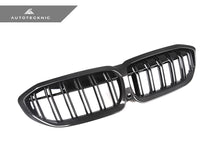 Load image into Gallery viewer, AutoTecknic Dry Carbon Fiber Dual-Slats Front Grilles - BMW G20 3-Series Pre-LCI