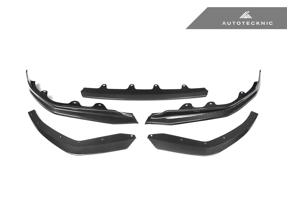 AutoTecknic Dry Carbon Performante Front Lip - BMW G20 3-Series M-Sport Pre-LCI
