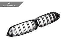Load image into Gallery viewer, AutoTecknic Dual-Slats Gloss Black Front Grille - BMW G14/ G15/ G16 8-Series