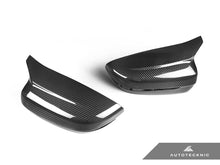 Load image into Gallery viewer, AutoTecknic M-Inspired Carbon Fiber Mirror Covers - BMW G14/ G15/ G16 8-Series