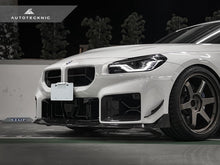 Load image into Gallery viewer, AutoTecknic Dry Carbon Canard Set - BMW G87 M2