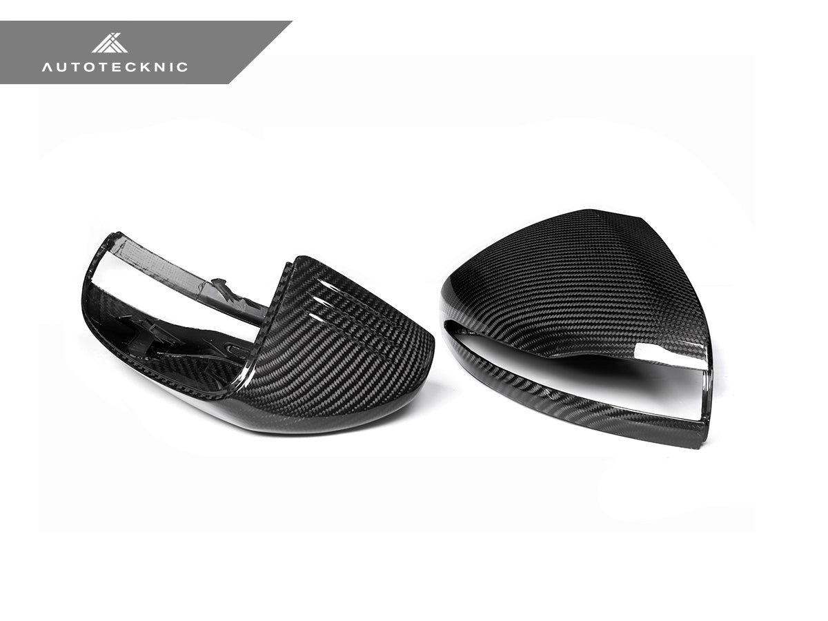 AutoTecknic Replacement Version II Dry Carbon Mirror Covers - Mercedes-Benz W253 | X253 GLC-Class