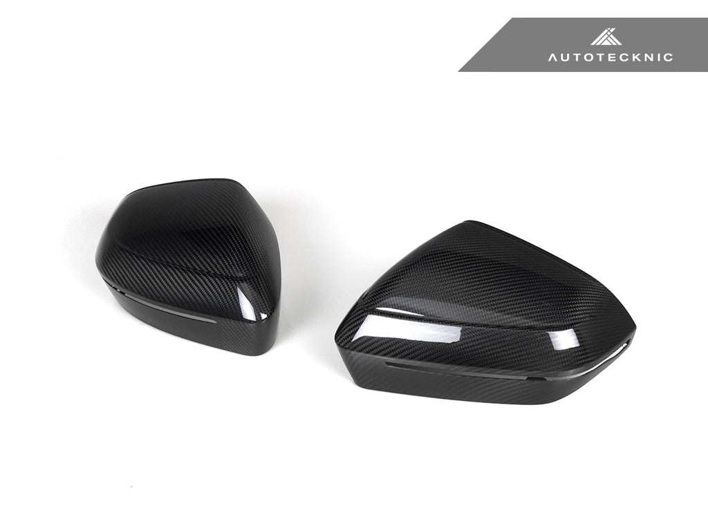 AutoTecknic Dry Carbon Fiber Mirror Cap Set - BMW G45 X3
