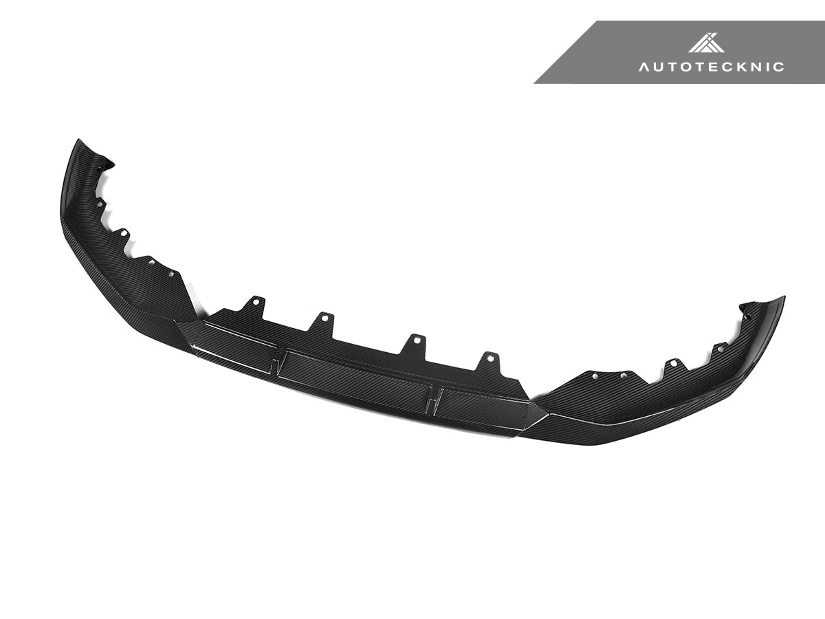 AutoTecknic Dry Carbon Competition Front Aero Lip - BMW G30 5-Series M-Sport LCI