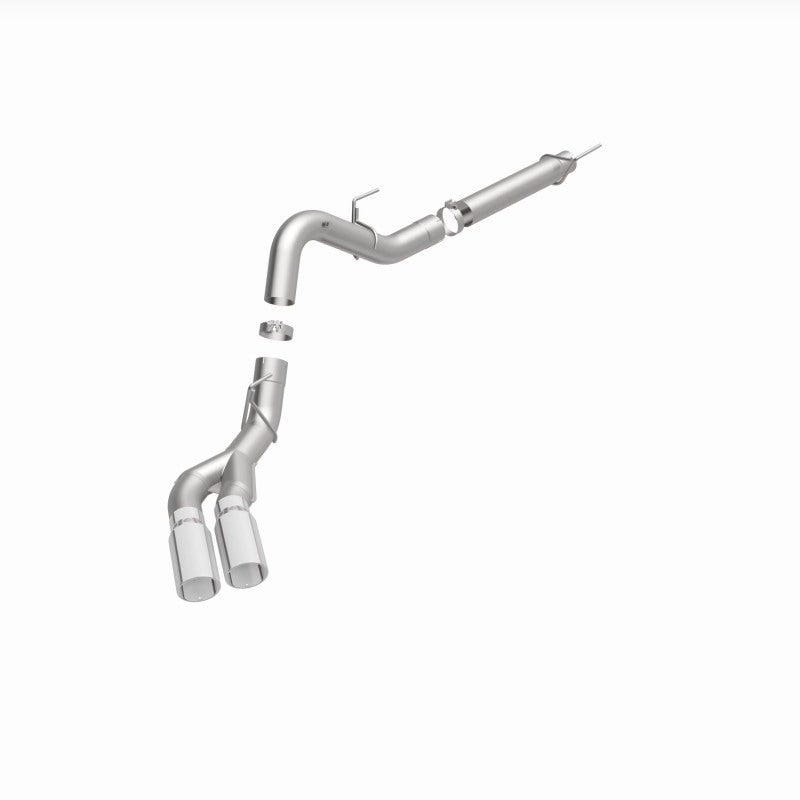 MagnaFlow CatBack 2018 Ford F-150 V6-3.0L Dual Exit Polished Stainless Exhaust - MF Series - 19422