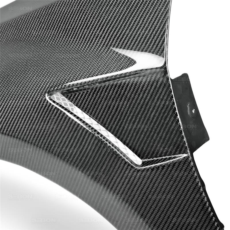 Seibon 2015+ Volkswagen Golf MK7 Wide Carbon Fiber Fenders (pair) - FF12VWG7-W