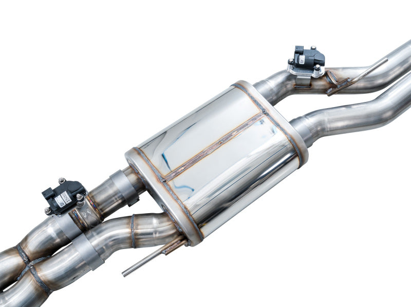 AWE 2024+ Ford Ranger Raptor 3.0L Switchpath Cat-Back Exhaust - Diamond Black Tips - 3025-33306