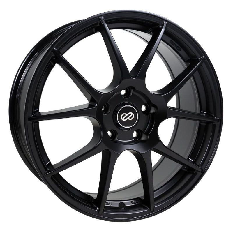 Enkei YS5 16x7 5x114.3 38mm Offset 72.6mm Bore Black Wheel - 494-670-6538BK