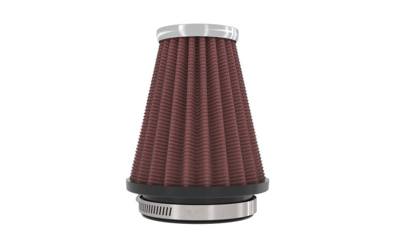 K&N Universal Chrome Filter 2.25 Inch Flange / 3.5 Inch Base / 2 Inch Top / 4 Inch Height - RC-1250