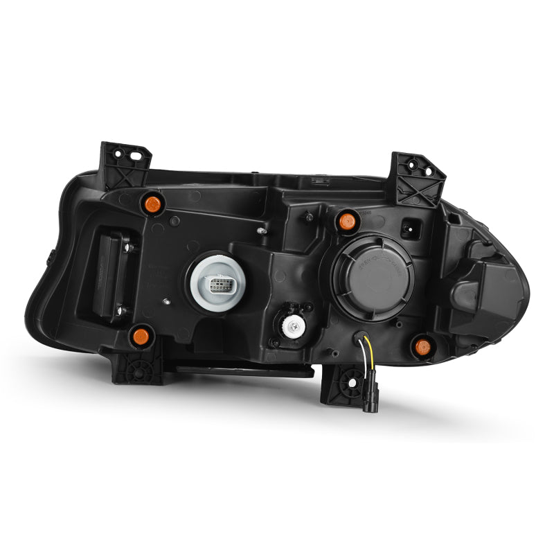 AlphaRex 15-23 Dodge Charger LUXX-Series LED Proj Headlights Black w/Activtn Lgt & Seq.Sig / SB DRL - 880599